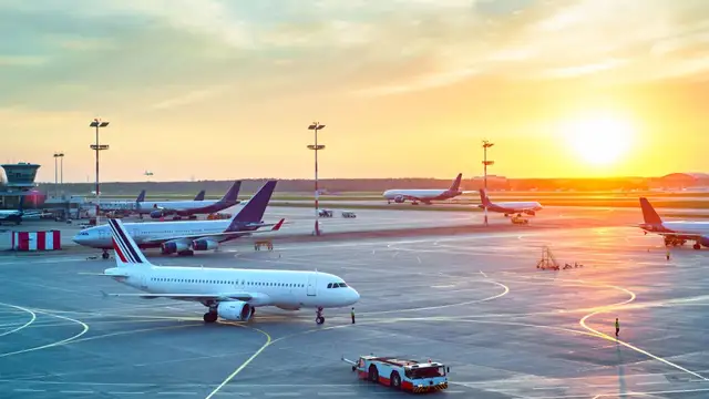 Airport arrival for a private transfer
